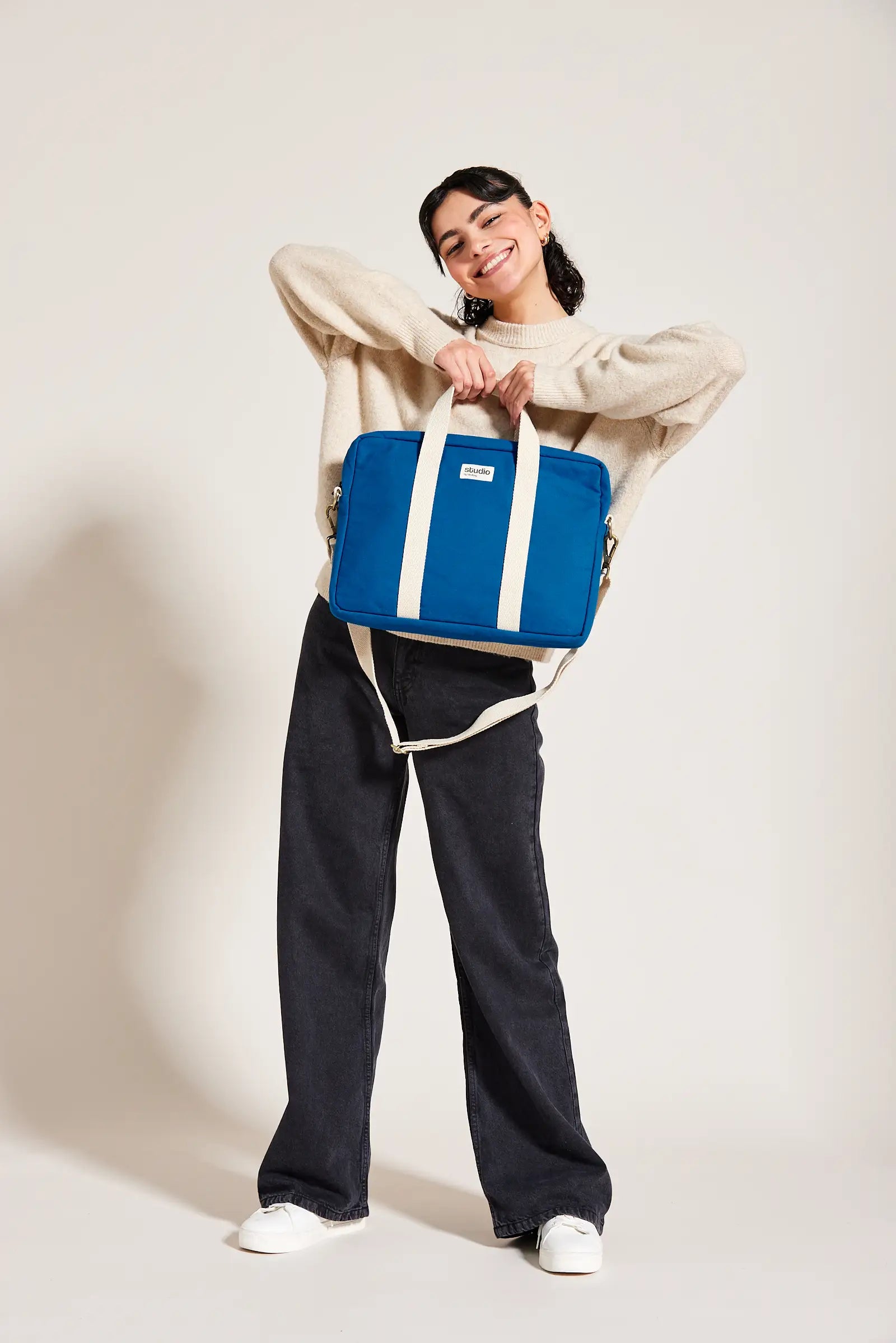 Sac ordinateur Luis Bleu roi