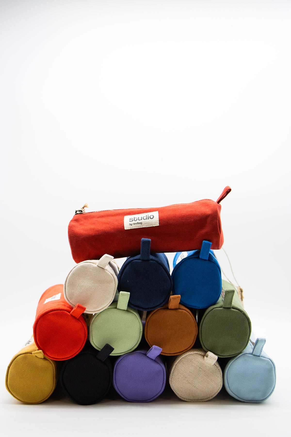 Trousse ronde Chloé - Olive