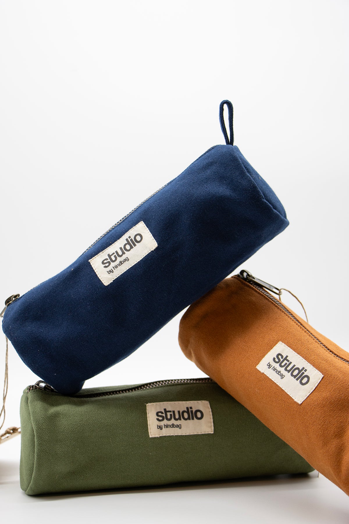 Trousse ronde Chloé - Olive