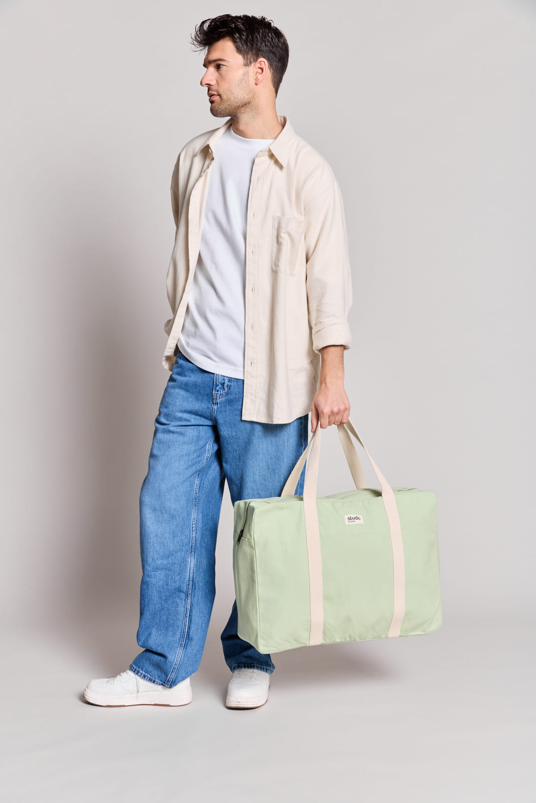 Sac week-end Gabriel Vert d'eau