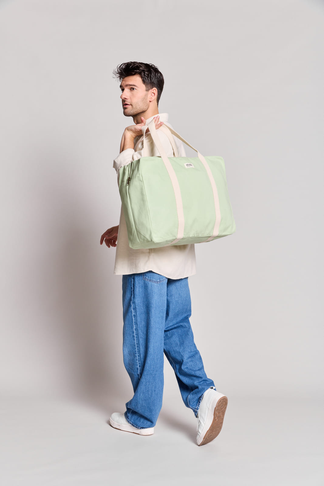 Sac week-end Gabriel Vert d'eau
