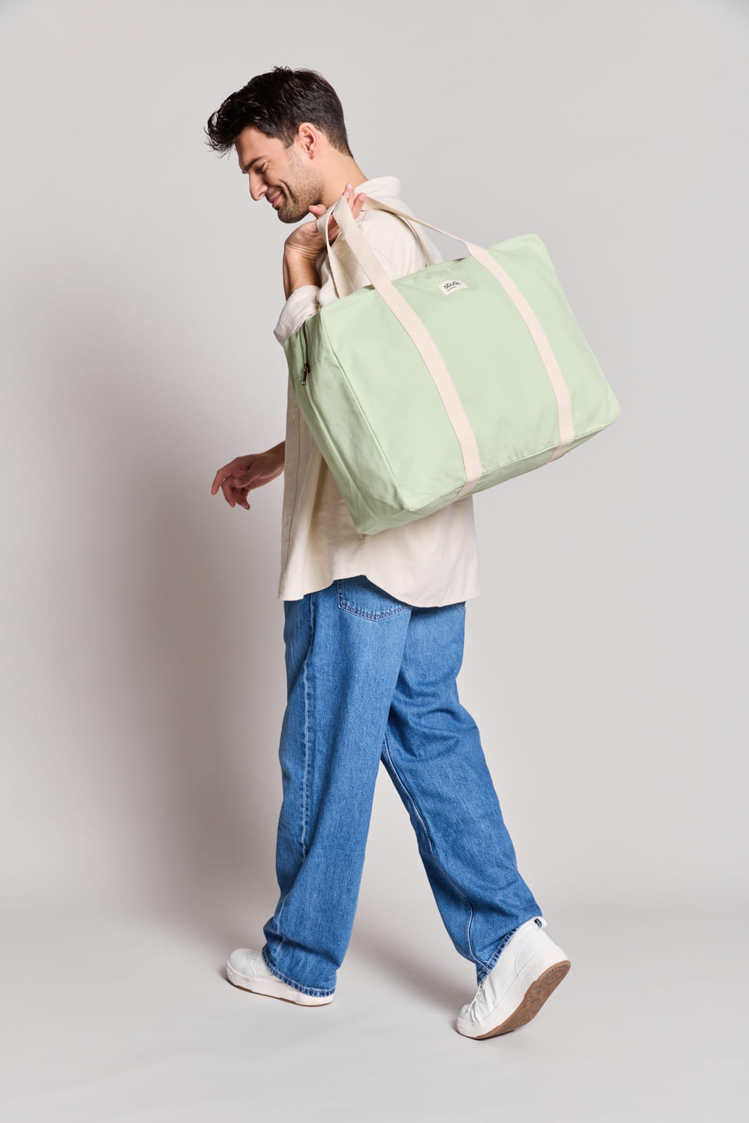 Sac week-end Gabriel Vert d'eau