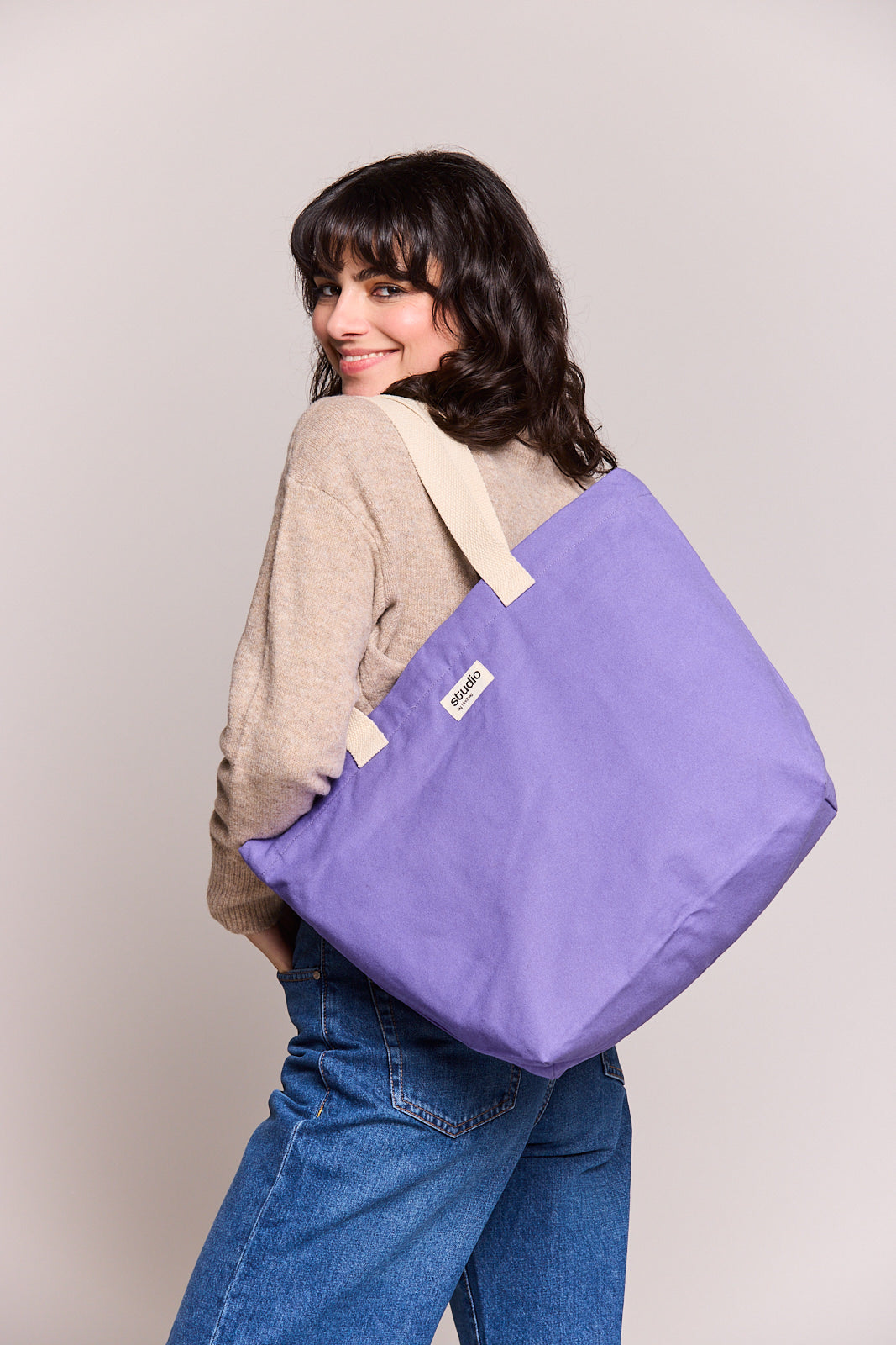 Sac boat Hortense Lavande