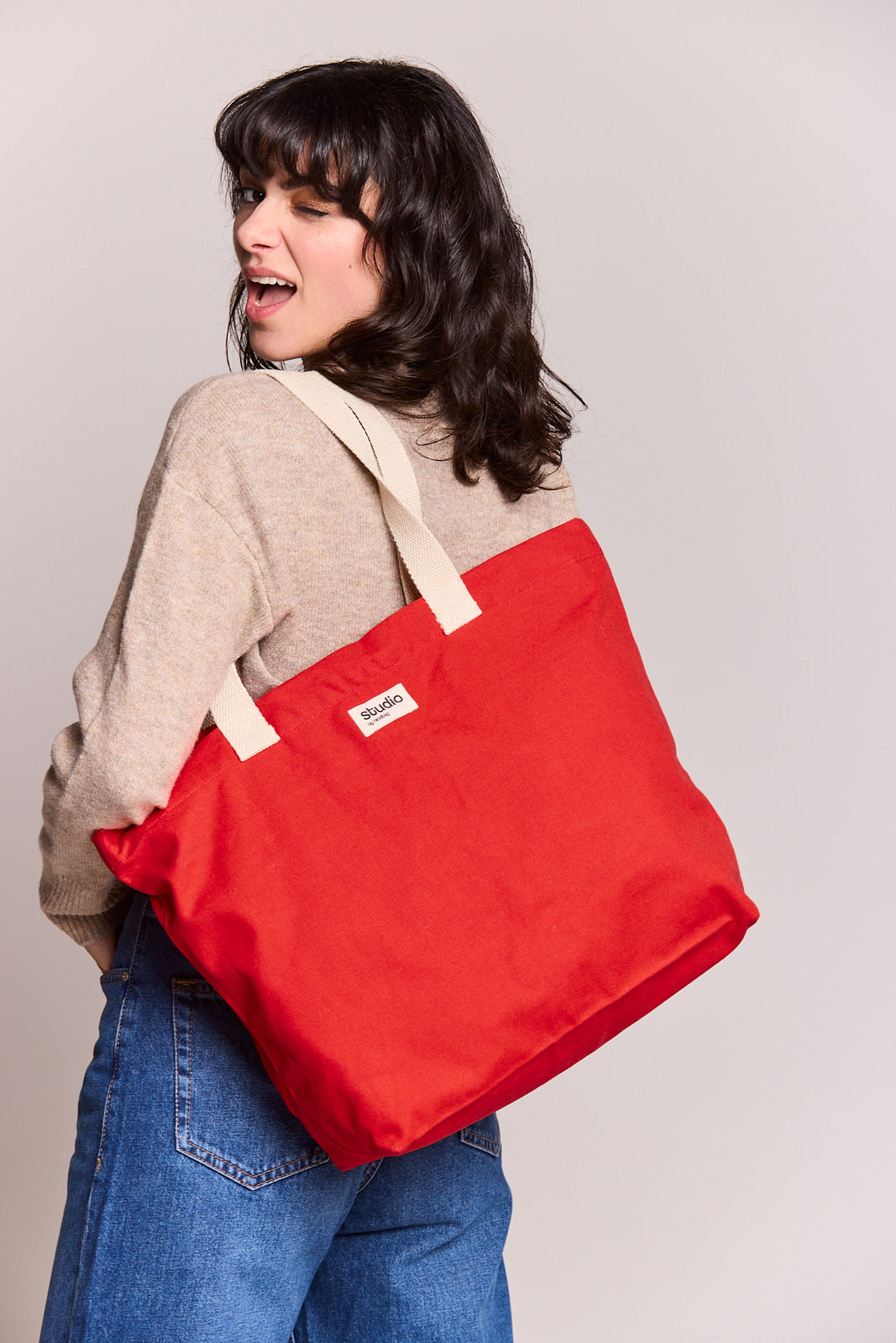 Sac boat Hortense Rouge