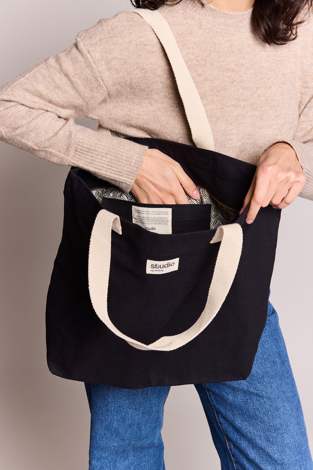 Sac boat Hortense Noir