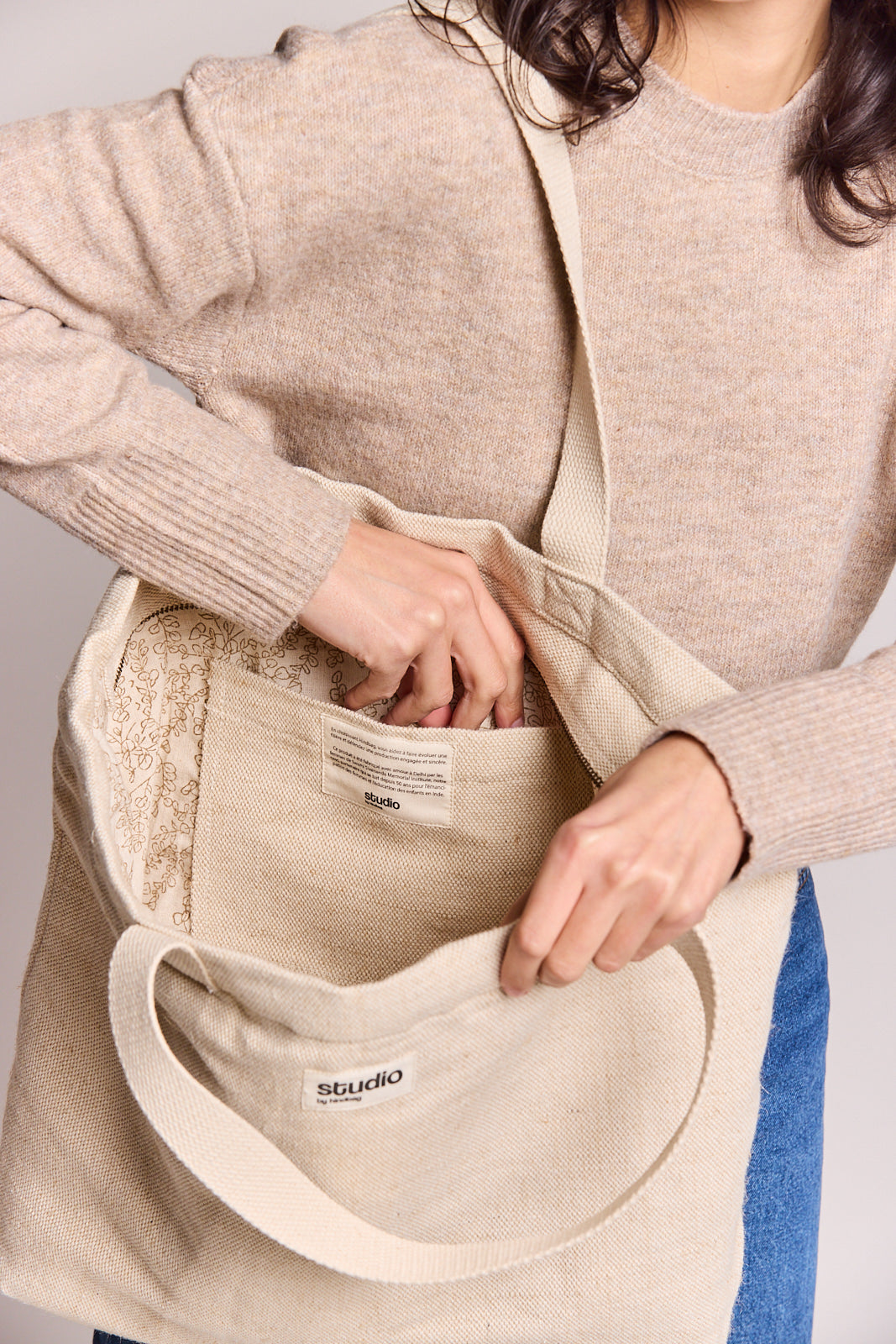 Sac boat Hortense Jute