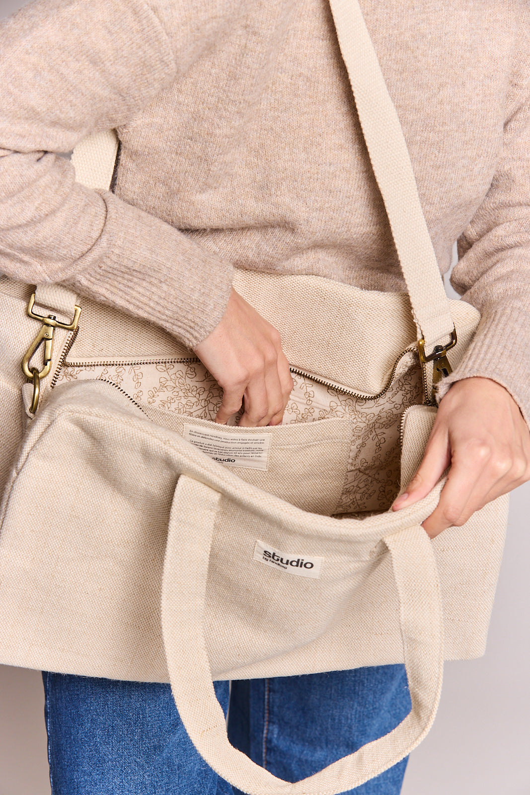 Sac bowling Hugo Jute
