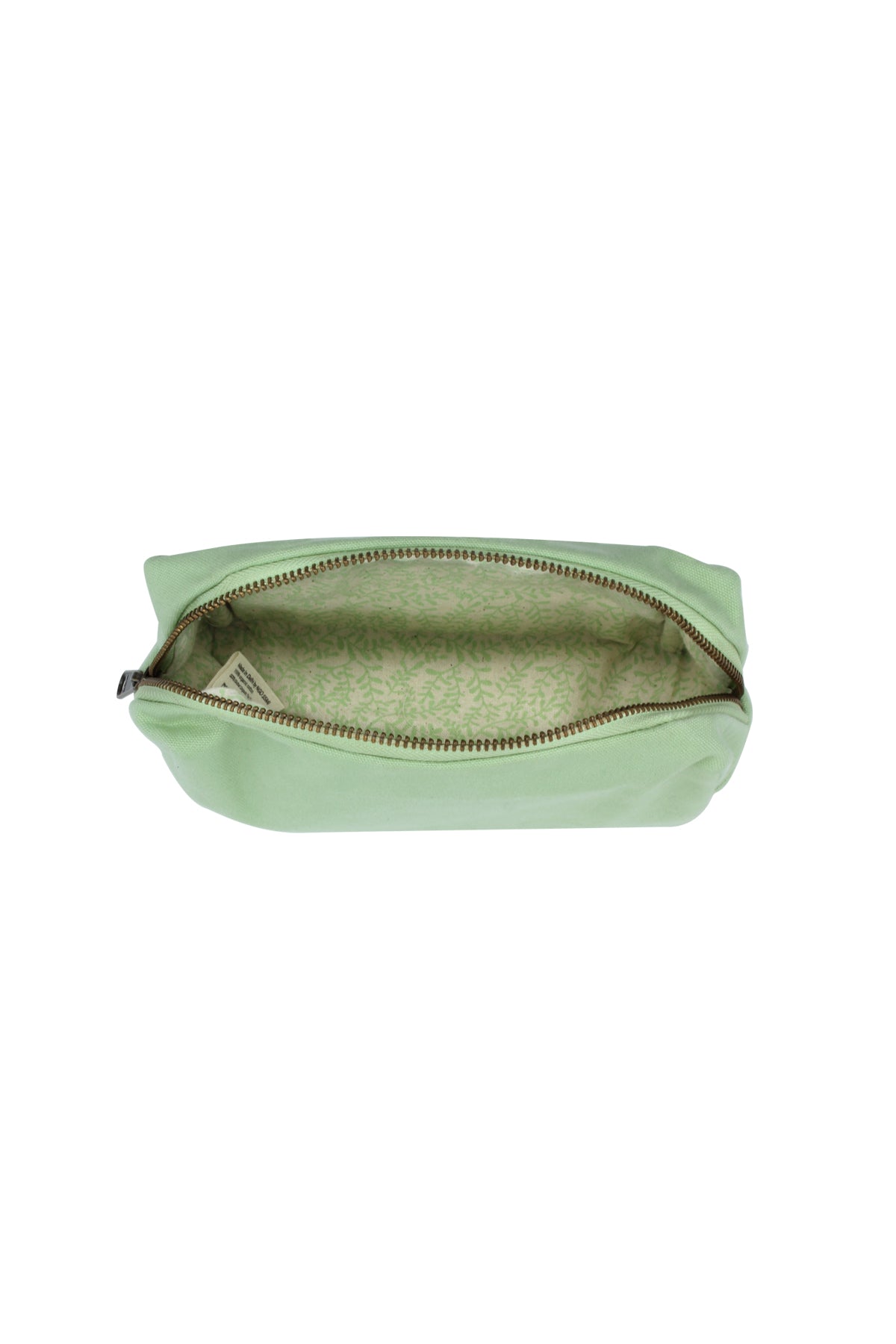 Trousse ronde Chloé - Vert d'eau