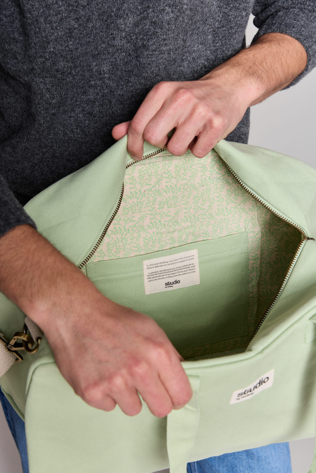 Sac bowling Hugo Vert d'Eau