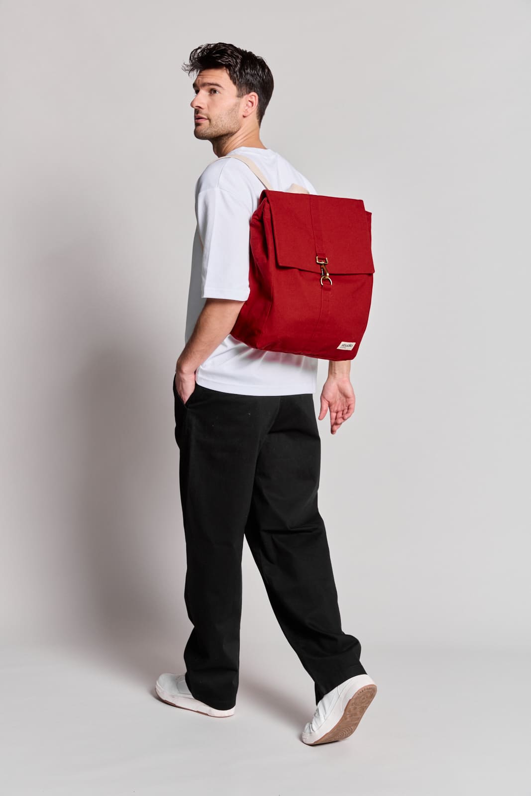 Sac à dos Oscar brique